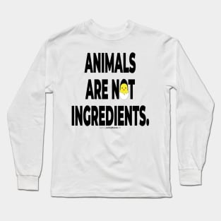 Vegan Activist Graphics #takingblindfoldsoff 2 v2 Long Sleeve T-Shirt